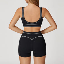 Load image into Gallery viewer, Sports Bra &amp; High Waist Shorts 2pc Set
